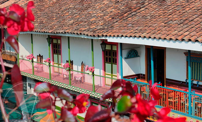 Casa, parque de Marinilla.