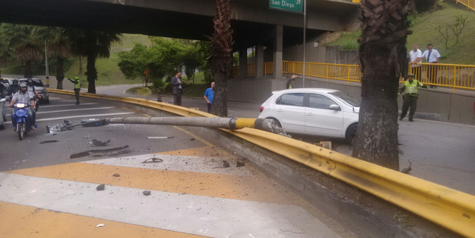 accidente las palmas