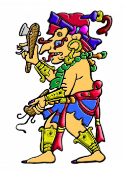 Chaac. Maya. Chaac. Maya.