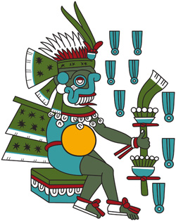 Tláloc. Azteca. Tláloc. Azteca.
