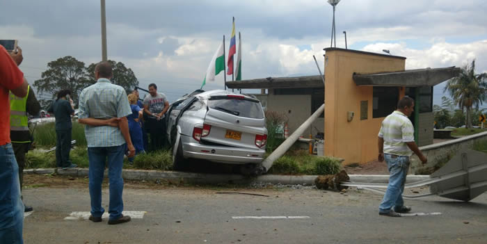 accidente las palmas cortesia