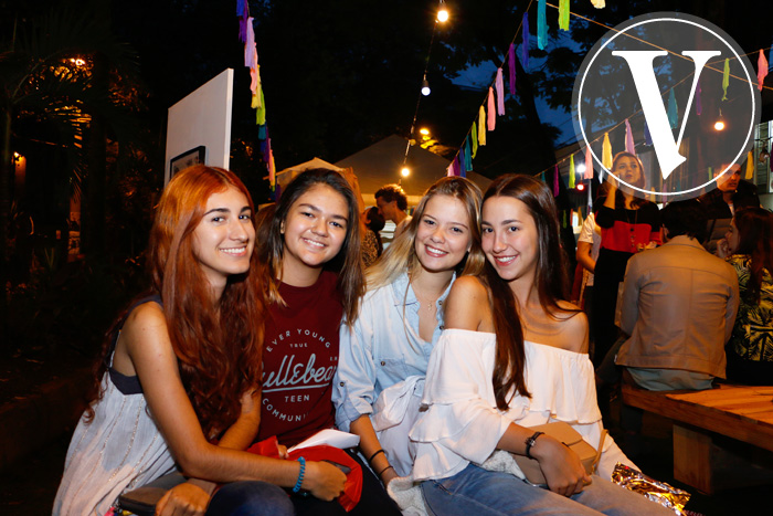 Yelitsa Yepes, Isabella Gómez, Mariana Mesa y Mariana Williamson