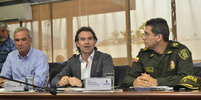 federico gutierrez gustavo villegas seguridad homicidios cortesia