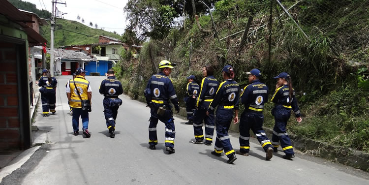 bomberos simulacro cortesia