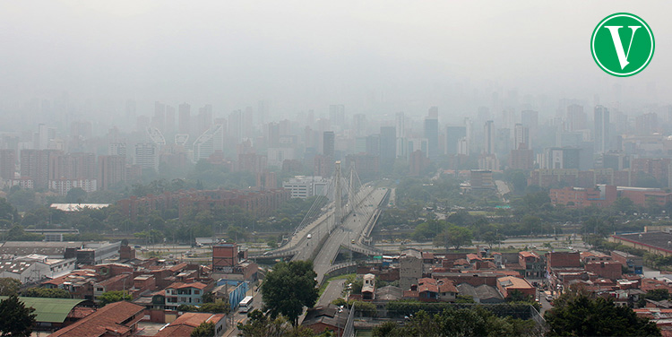 contaminacion medellin 