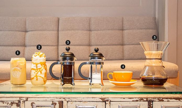 Cinco formas de tomarse un café Cinco formas de tomarse un café