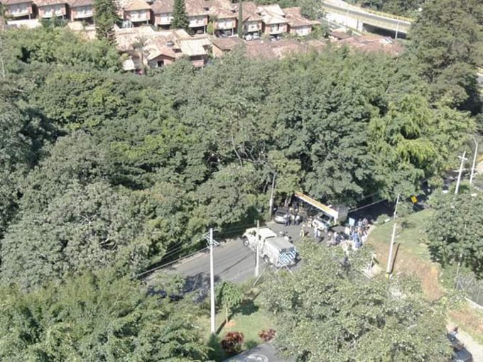 Accidente en la Cola del Zorro