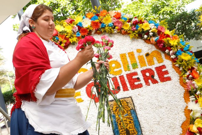 silletas Programación de la Feria de las Flores Medellín del sábado 3 de agosto