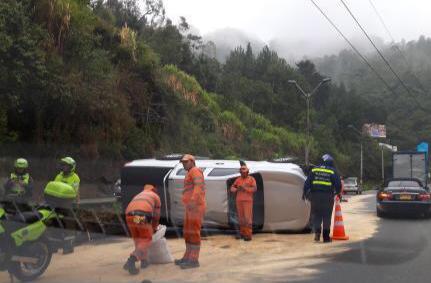 Accidente en Las Palmas, km 11