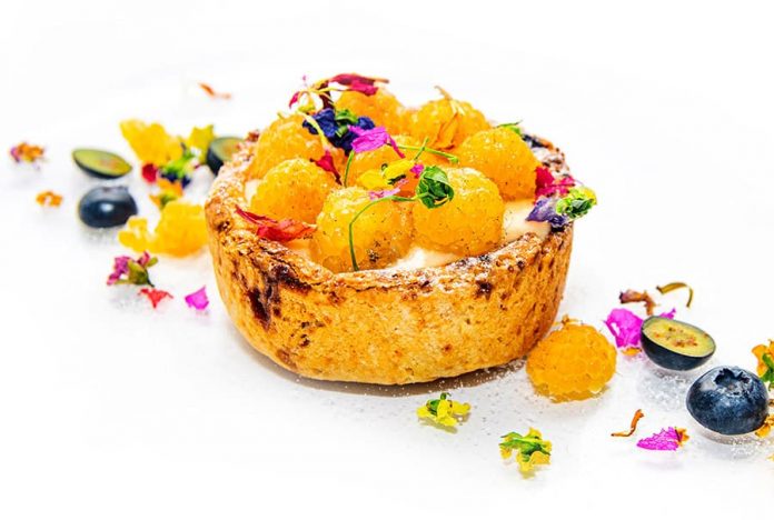 Pie de limón y frambuesas Pie de limón y frambuesas
