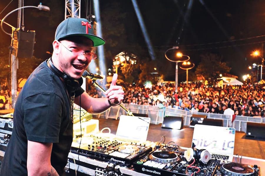DJ Nico Rivera. Foto Instagram.
