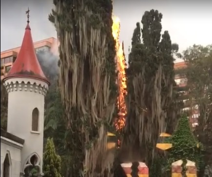 Susto en el Museo El Castillo por caída de rayo - Vivir en el poblado