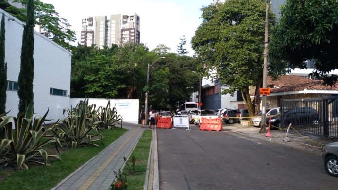 Cierre vial Mónaco