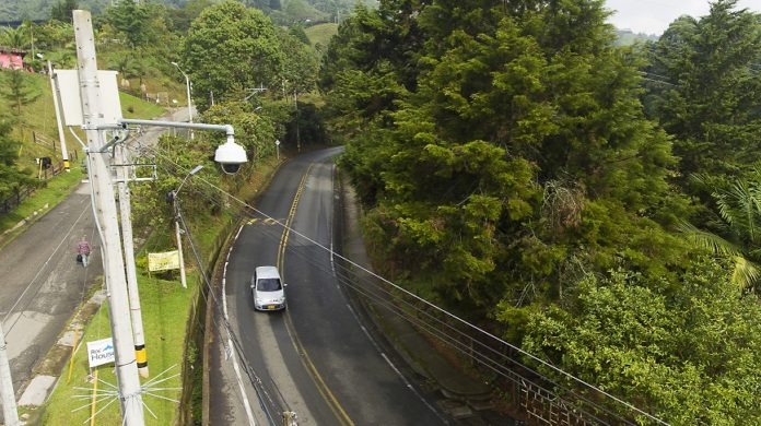 Cámaras El Escobero - sector entrada Transversal de la Montaña Loma del Escobero