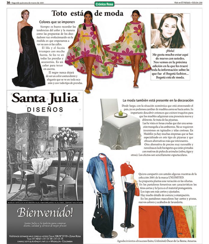 #tbt de moda con Toto #tbt de moda con Toto
