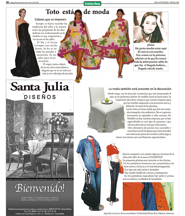 #tbt de moda con Toto #tbt de moda con Toto