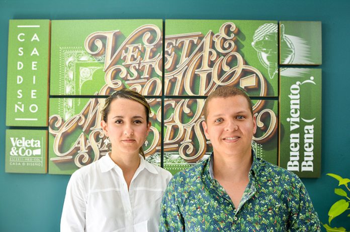 El-lettering El lettering, Ana vélez y josé betancur