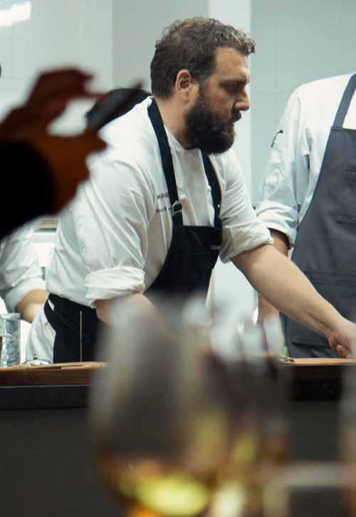 Fernando Rivarola, cocinero argentino de El Baqueano, estuvo en Medellín cocinando con Miguel Warren, de Barcal, cocina autóctona colombiana y argentina. Fernando Rivarola, cocinero argentino de El Baqueano, estuvo en Medellín cocinando con Miguel Warren, de Barcal, cocina autóctona colombiana y argentina.