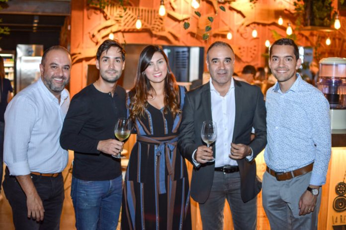 Hernán Mejía, Daniel garcía, Liliana Jurado, Juan Felipe Echeverri y Jorge Gómez