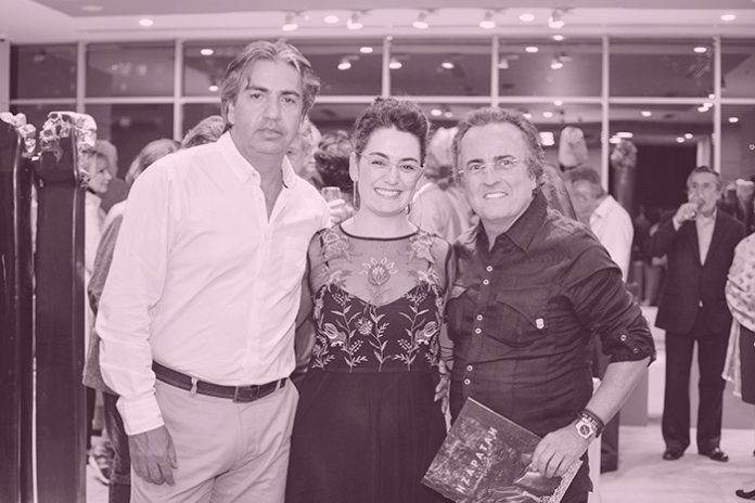 Humberto-gallego-Dora-y-J-Jairo-Hoyos Jairo Hoyos Exposición de Hugo Zapata