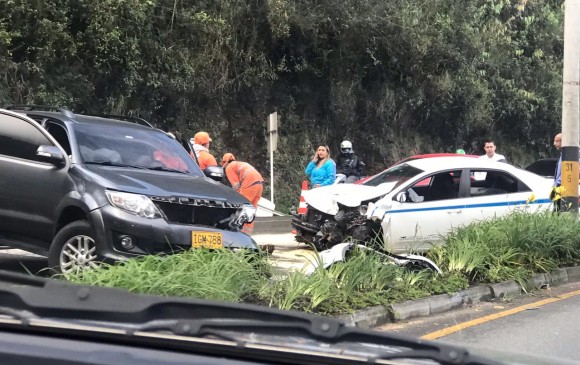 Accidente en Las Palmas