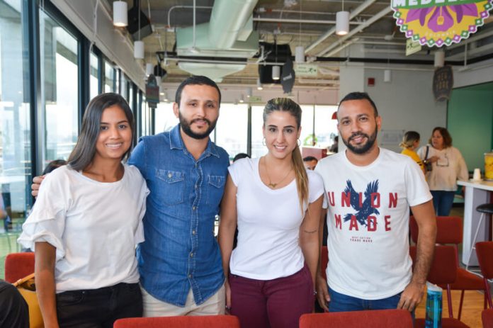 Katherine Mejía, Daniel Díaz, Daniela Simson y Carlos Doría