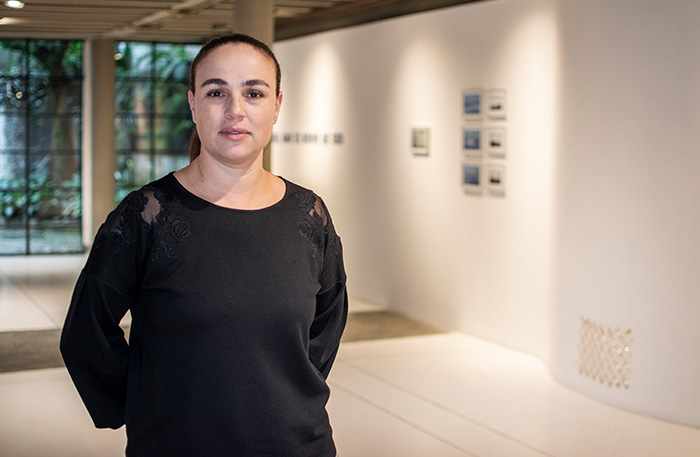 Manuela Velásquez  directora galería Lokkus