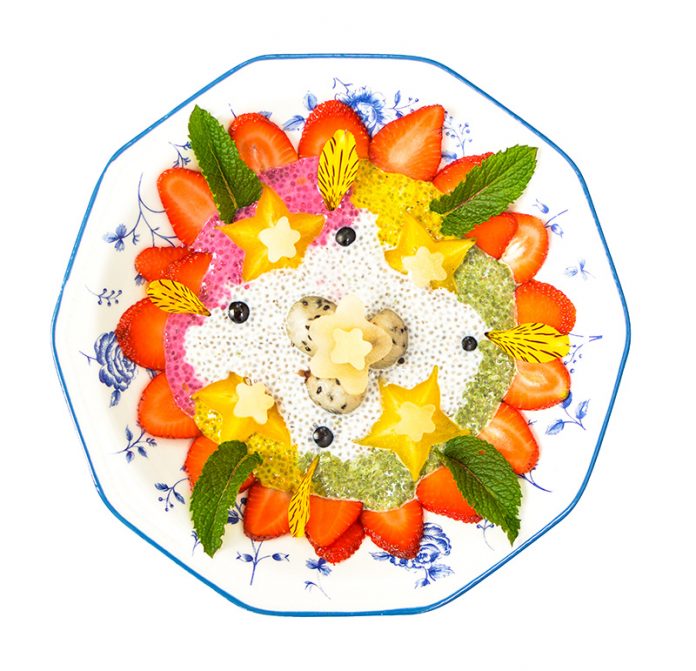 Mandala con yacón Mandala con yacón