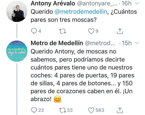 Metro de Medellin Twitter