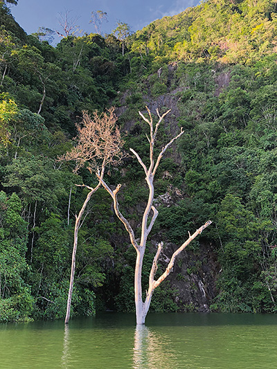 Represa de Hidromiel, en Caldas.