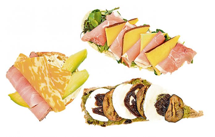 Sánduches gourmet Sánduches gourmet
