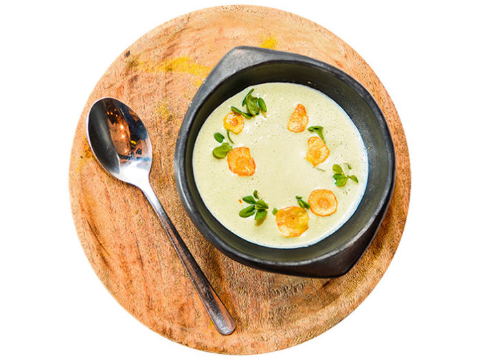 Sopa de palmito Sopa de palmito