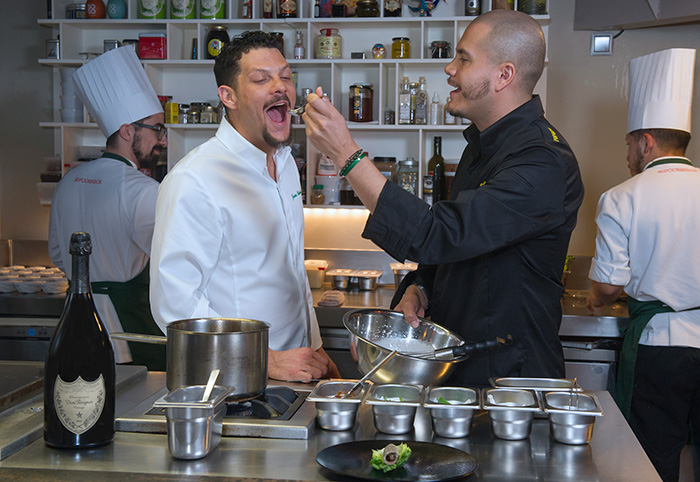 Jaime Lieberman y Jon Giraldo, socios en Spoonik. Foto cortesía Moët Hennessy.