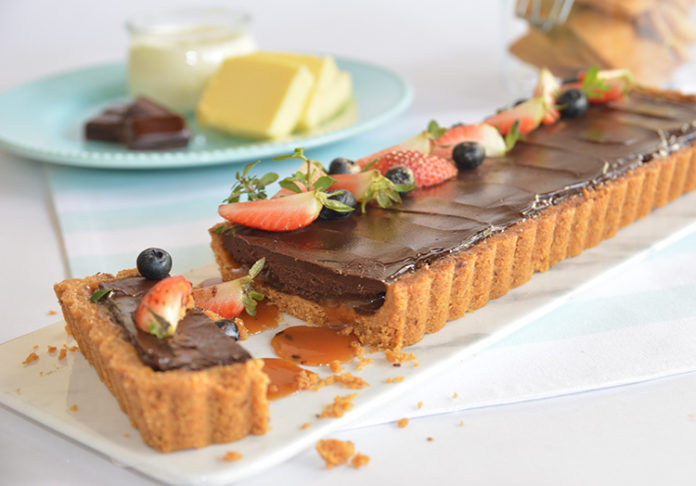 Tarta de chocolate amargo Tarta de chocolate amargo