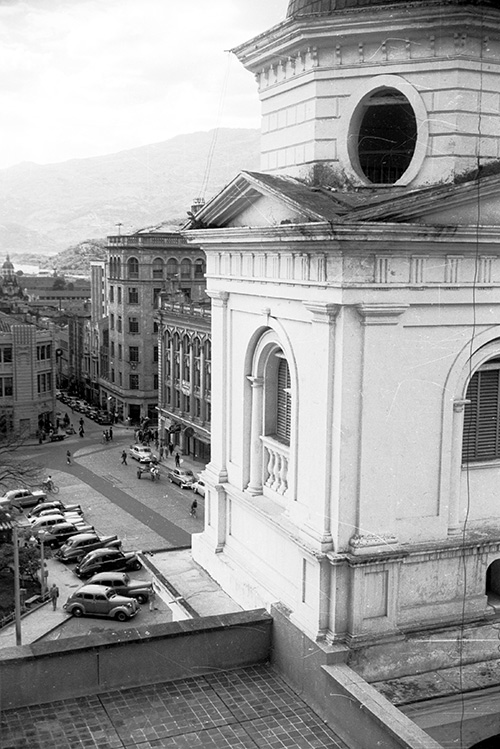 Torre-de-la-iglesia-de-la-candelaria Torre de la iglesia de La Candelaria / Juan Kalb (1953)