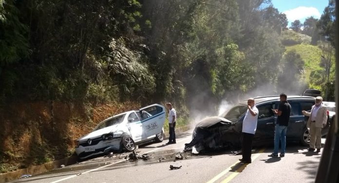 accidente-via-aeropuerto Las Palmas