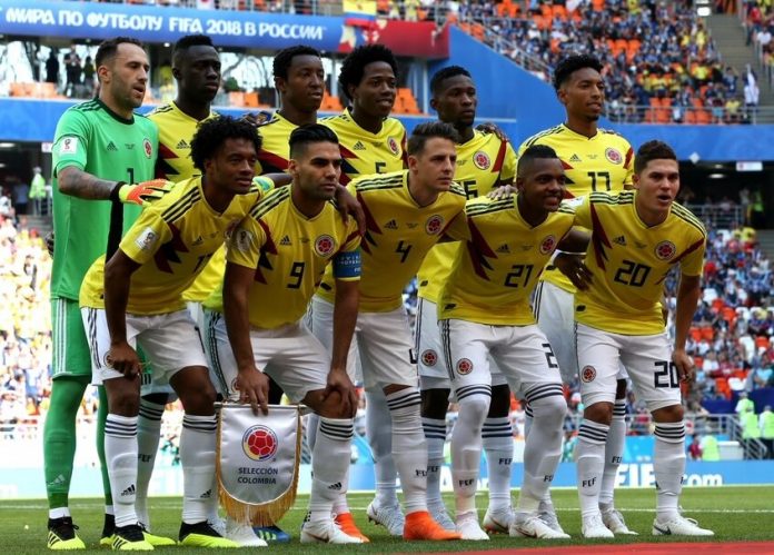 colombia (1) partido de Colombia vs Polonia