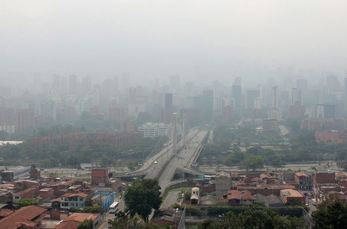 Contaminación del aire en Medellín Contaminación del aire en Medellín
