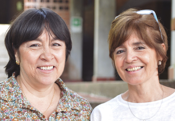 Ana Isabel Duque y Laura Victoria Duque, maestras y fundadoras del Colegio Waldorf Isolda Echavarría. Ana Isabel Duque y Laura Victoria Duque, maestras y fundadoras del Colegio Waldorf Isolda Echavarría.
