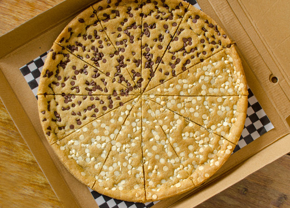 Pizza de galletas cósmicas Pizza de galletas cósmicas