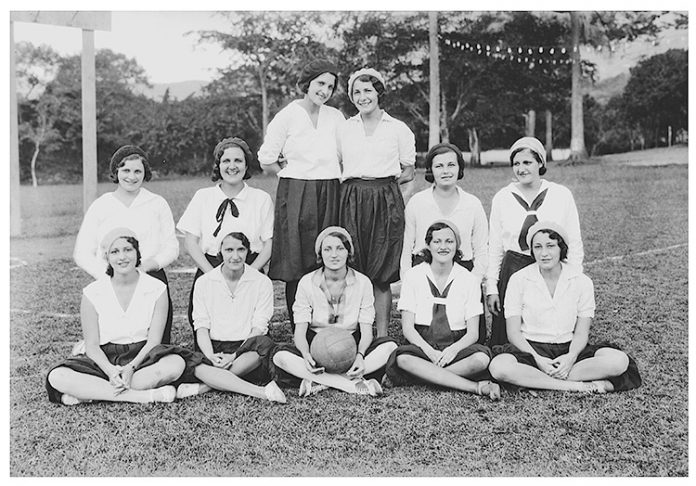 equipo de baloncesto femenino del Club Campestre. equipo de baloncesto femenino del Club Campestre.