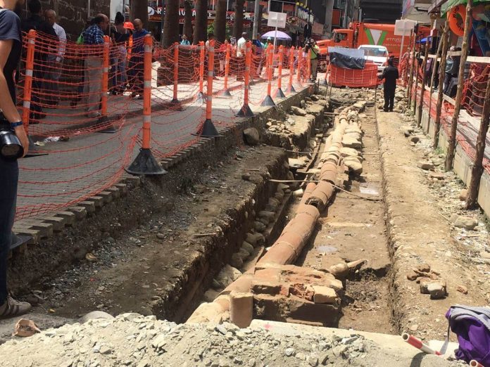 hallazgo-arqueologico Centro de Medellín