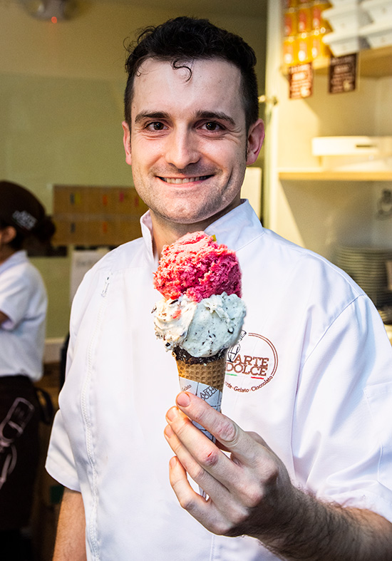 El gelato o helado artesanal, aunque la técnica es china, fueron los italianos los encargados de perfeccionar la conservación del frío.