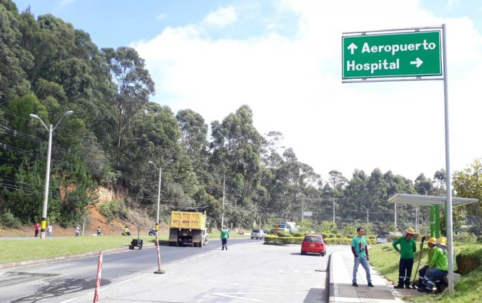paso-san-vicente1 Paso restringido vía Llanogrande hacia el Aeropuerto