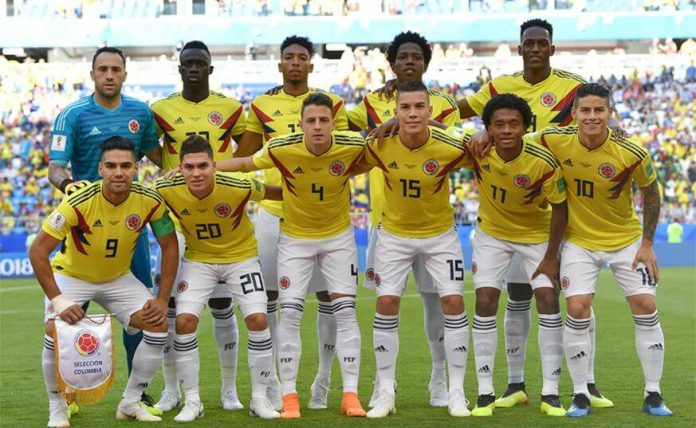 seleccion-colombia partido de Colombia en El Poblado