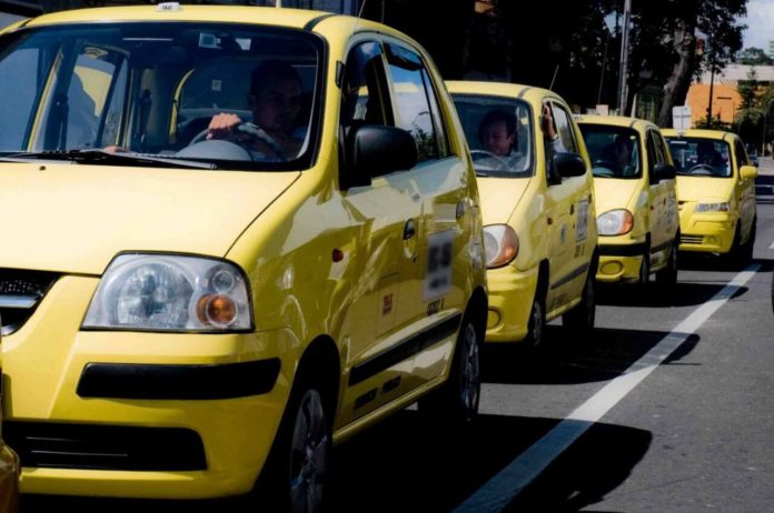 taxis movilización de taxistas